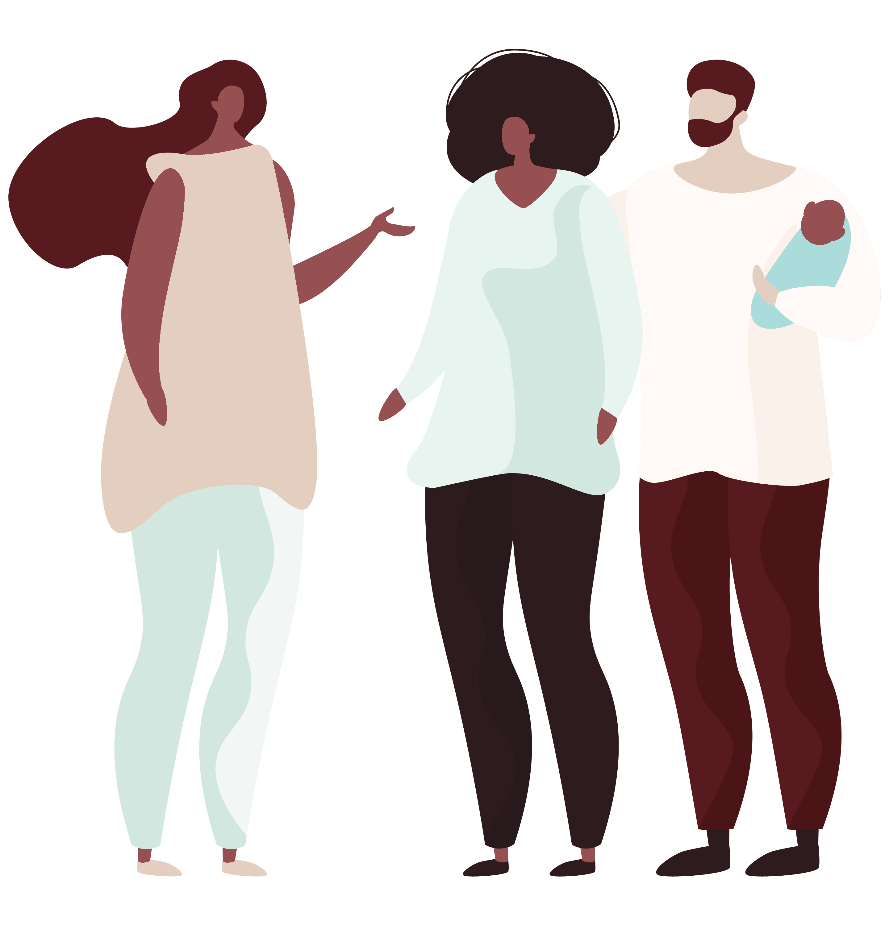 boober website mental health support illustration